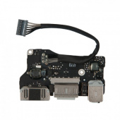Плата I/O с разъемами Audio USB MagSafe 2 MacBook Air 13.3" A1466 (2012)